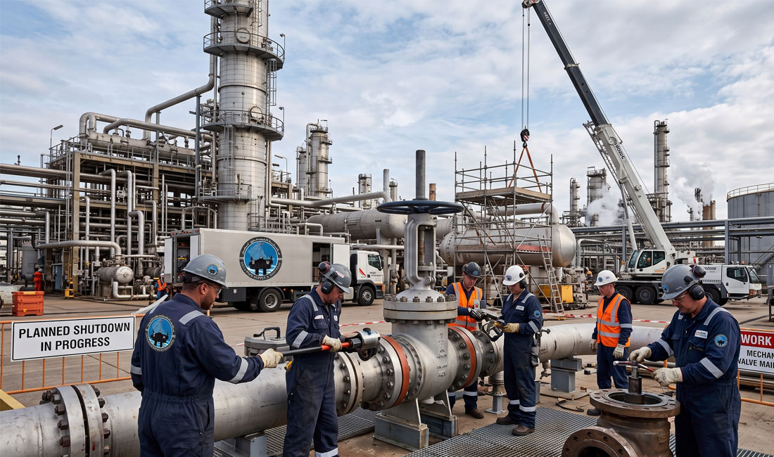 Shut Down and Maintenance Services by Gulf Pipe Supply and Services