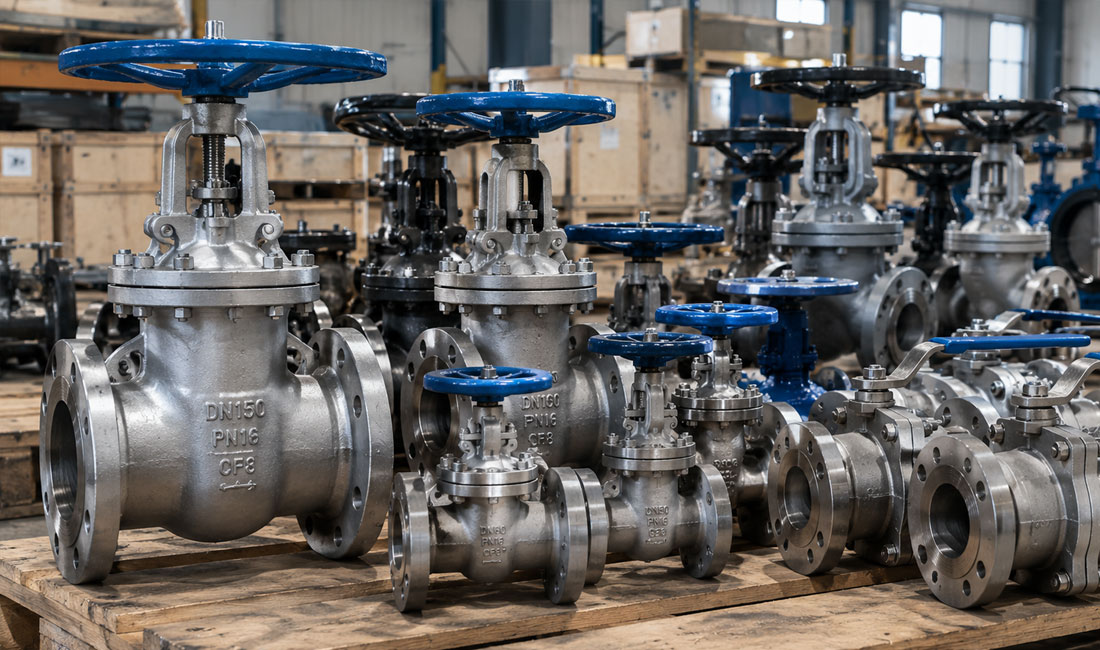 Valves supplied by Gulf Pipe Supply and Services